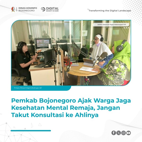 Pemkab Bojonegoro Ajak Warga Jaga Kesehatan Mental Remaja, Jangan Takut Konsultasi ke Ahlinya