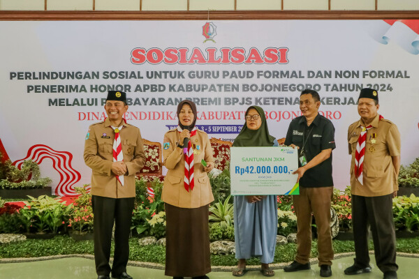 Pemkab Bojonegoro Sosialisasi Kepesertaan BPJS Ketenagakerjaan Bagi Guru PAUD