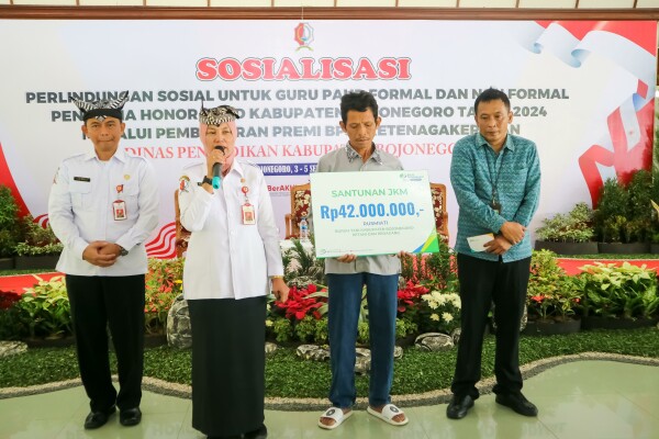 Pemkab Bojonegoro Beri Perlindungan Sosial Bagi Guru PAUD Lewat BPJS Ketenagakerjaan