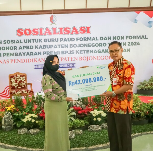 BPJS Ketenagakerjaan Bagi Guru PAUD di Bojonegoro Dorong Peningkatan Kinerja Pembelajaran