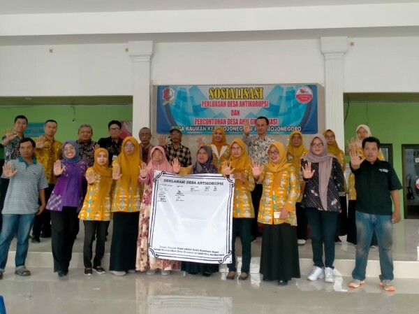 Desa Kauman Bojonegoro Terus Pemantapan Jadi Desa Antikorupsi dan Anti Gratifikasi dengan Inovasi ETIKA