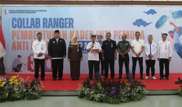 Pemkab Bojonegoro Berkolaborasi dengan Organisasi Kepemudaan, Dorong Generasi Anti Narkoba