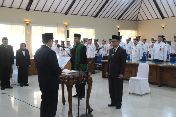 Pj Bupati Resmi Lantik Djoko Lukito Sebagai Pj Sekda Bojonegoro