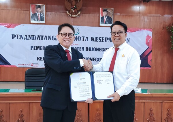 Pemkab Bojonegoro dan Kejaksaan Teken Kerja Sama untuk Perkuat Pemahaman Hukum bagi OPD