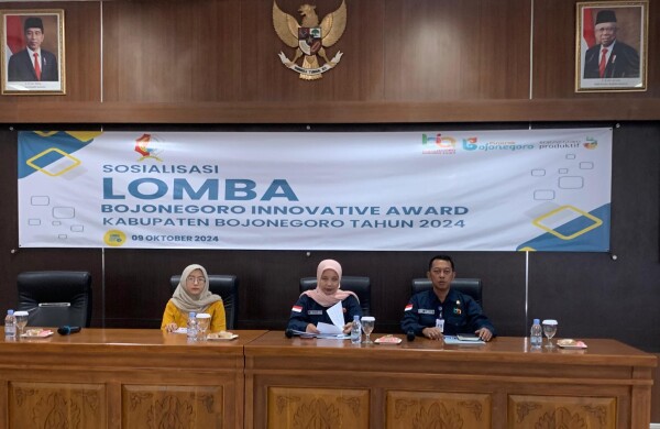 Pemkab Bojonegoro Gelar Sosialiasi Lomba BIA 2024, Dorong Terwujudnya Gudang Inovasi