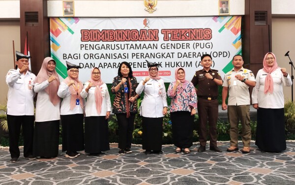 Pemkab Bojonegoro Gelar Bimtek Pengarusutamaan Gender, Wujudkan Pembangunan Berkeadilan