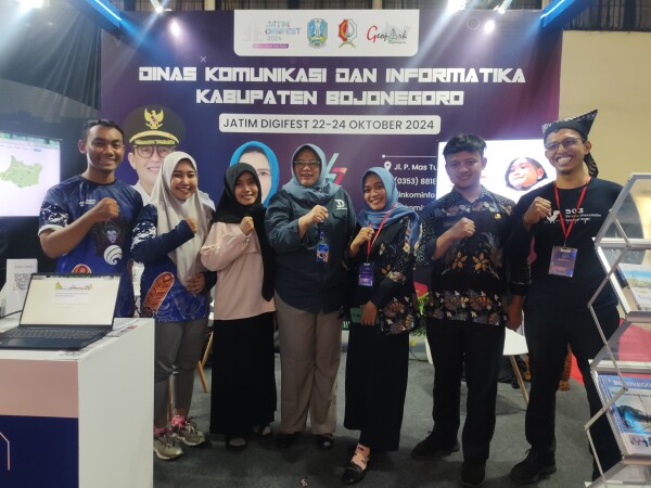 Kepala Dinas Kominfo Jatim Apresiasi Kominfo Bojonegoro di Jatim Digifest, Digitalisasi Berjalan Cepat