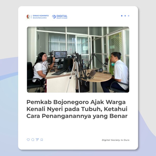 Pemkab Bojonegoro Ajak Warga Kenali Nyeri pada Tubuh, Ketahui Cara Penanganannya yang Benar