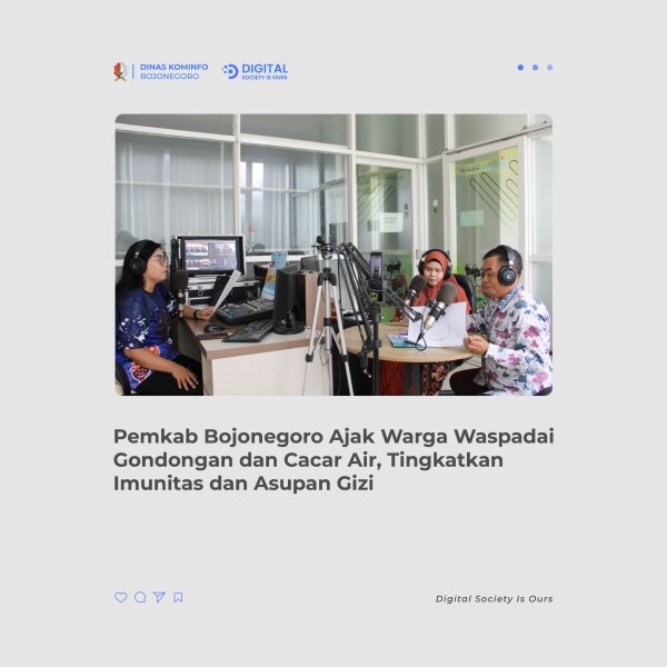 Pemkab Bojonegoro Ajak Warga Waspadai Gondongan dan Cacar Air, Tingkatkan Imunitas dan Asupan Gizi
