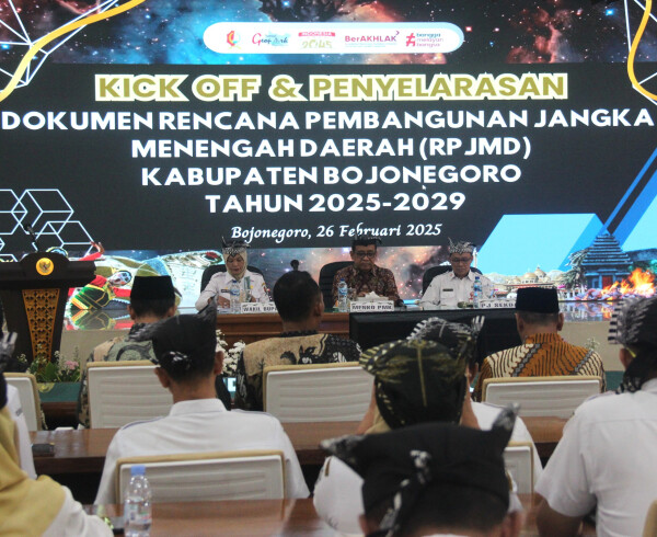 Pemkab Bojonegoro Gelar Penyelarasan Dokumen RPJMD 2025-2029, Menko PMK Pratikno Tekankan SDM Unggul