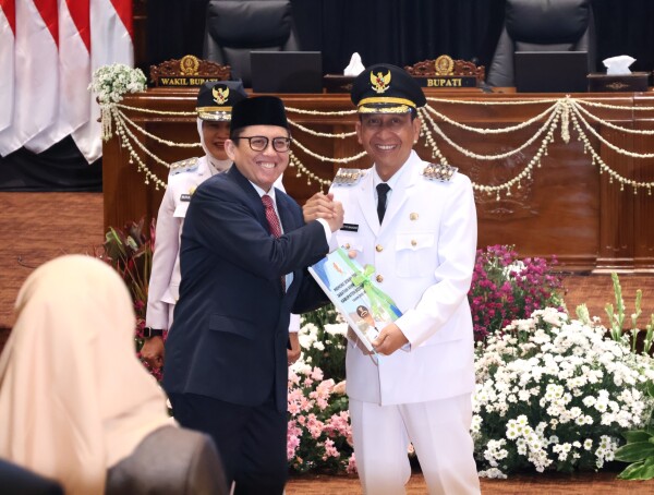 Setijab Bupati dan Wakil Bupati Bojonegoro Digelar, Bupati Wahono Beberkan 10 Isu Strategis Lima Tahun