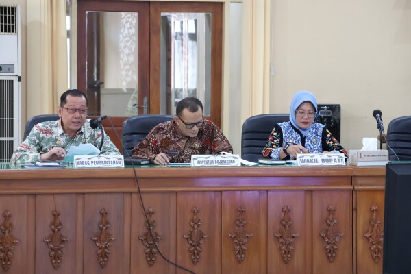 Pemkab Bojonegoro Gelar Rapat Asistensi Penyusunan LPPD 2024, Jadi Tolak Ukur Kinerja Pembangunan