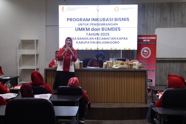 FIJ Bojonegoro Bersama Pemdes Bangilan Gelar Inkubasi Bisnis untuk Pengembangan UMKM dan BUM Desa