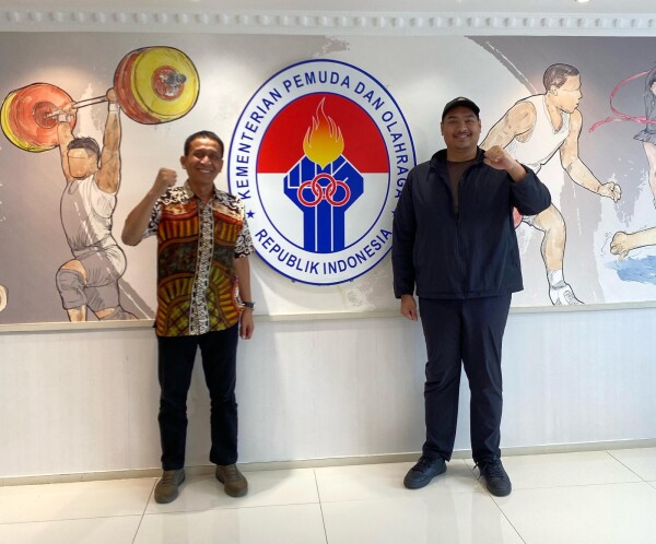 Bupati Wahono Bertemu Menpora, Dapat Dukungan Bangun Sportainment di Bojonegoro