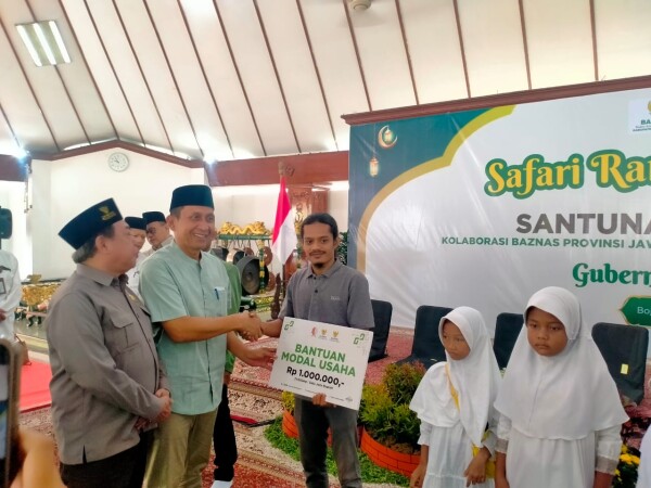 Bupati Bojonegoro Dukung Langkah Baznas Beri Santunan 1.000 Anak Yatim, Bantuan Modal Usaha dan Beasiswa