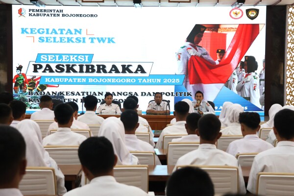 Pemkab Bojonegoro Gelar Seleksi Calon Paskibraka dengan Sistem CAT, Diikuti 364 Peserta