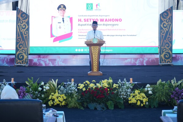 Bupati Bojonegoro Setyo Wahono Dorong Fatayat NU Jadi Pilar Perubahan Sosial Melalui Penguatan Peran Perempuan