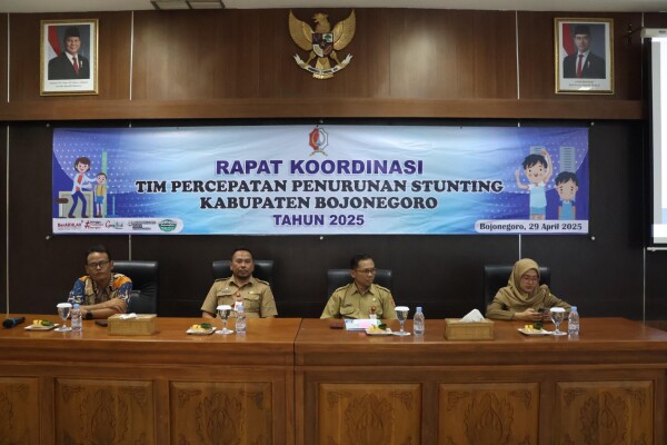 Siapkan Langkah Strategis Penanganan Stunting, Pemkab Bojonegoro Tekankan Sinkronisasi Program Lintas Sektoral