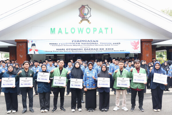 2.248 Mahasiswa Bojonegoro Terima Beasiswa Gelombang I, Upaya Konkret Pemkab Bojonegoro Cetak SDM Unggul