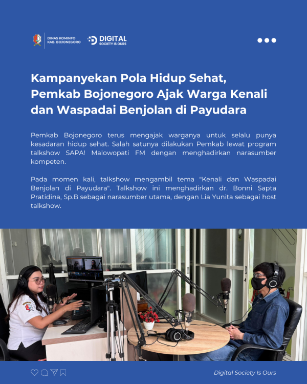 Kampanyekan Pola Hidup Sehat, Pemkab Bojonegoro Ajak Warga Kenali dan Waspadai Benjolan di Payudara