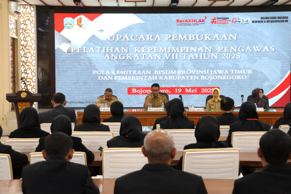 Jawab Tantangan Zaman, Pemkab Bojonegoro Gelar Pelatihan Kepemimpinan untuk Tingkatkan SDM Aparatur