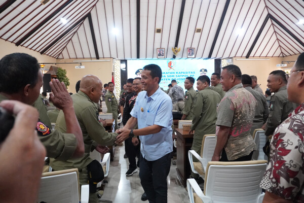 Hadir di Acara Bimtek Satpol PP, Bupati Bojonegoro: Mari Menjalankan Integritas dan Profesionalitas yang Humanis