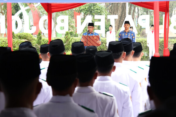 Pemkab Bojonegoro Gelar Upacara Hari Lahir Pancasila, Momen Pancasila Menjadi Jiwa dalam Setiap Denyut Nadi Pembangunan