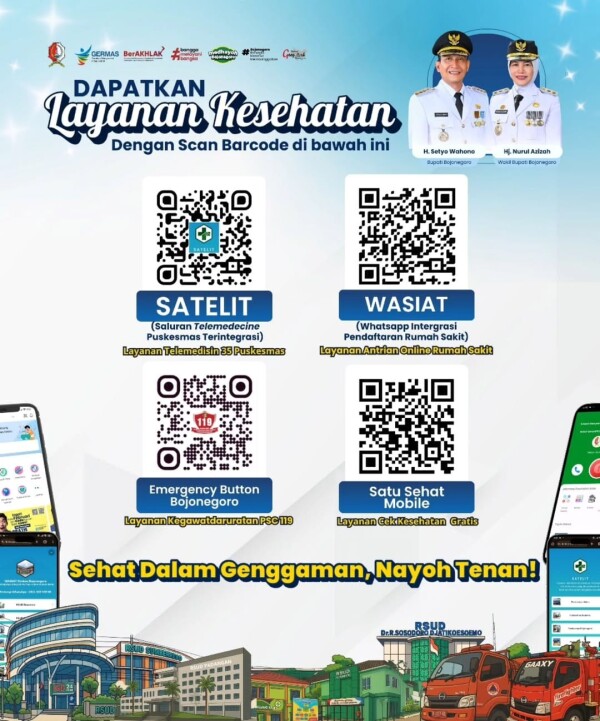 Warga Bojonegoro Makin Dipermudah dengan Layanan Kesehatan Digital, Pemkab Kembangkan 4 Aplikasi