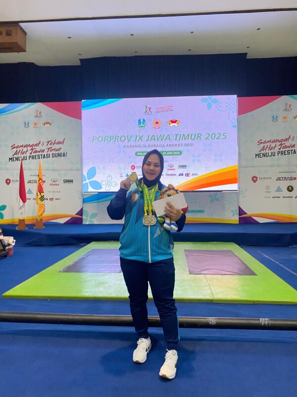 Atlet Angkat Besi Asal Bojonegoro Sumbang Medali Emas dan Perak, Target Bisa Lampaui Target