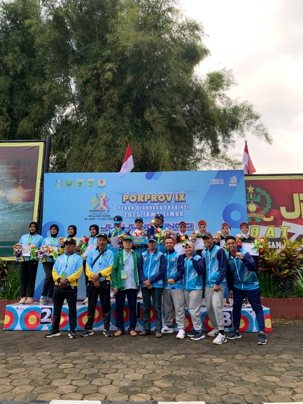 Porprov Jatim 2025 Resmi Berakhir, Bojonegoro Raih 18 Emas 20 Perak dan 29 Perunggu