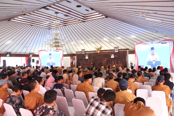 Presiden Prabowo Subianto Luncurkan 80.000 Koperasi Desa/Kelurahan, Forkopimda Bojonegoro Ikuti Secara Daring