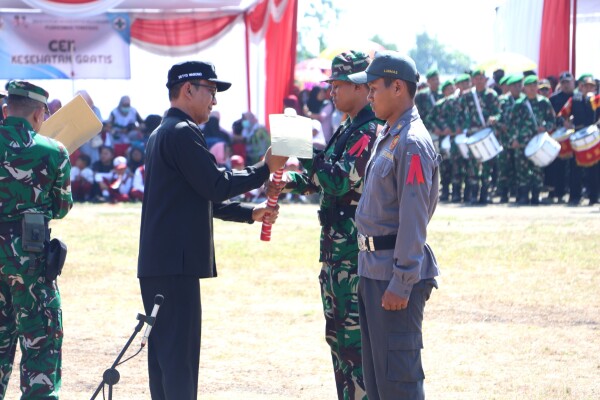 Soko-Temayang Jadi Desa Lokasi TMMD Ke-125, Programkan Pembangunan Jalan Cor hingga Sumur Bor