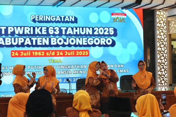 Peringati HUT Ke-63 PWRI, Para Wredatama Bojonegoro Siap Terus Berkontribusi Membangun Bangsa