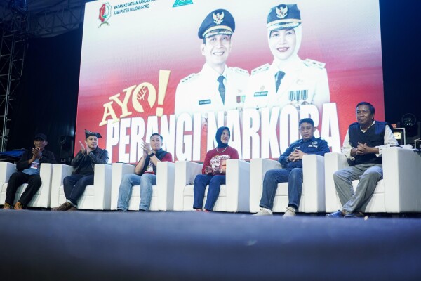 Talkshow dan Lomba Band Digelar untuk Gelorakan Semangat Ayo Perangi Narkoba di Bojonegoro