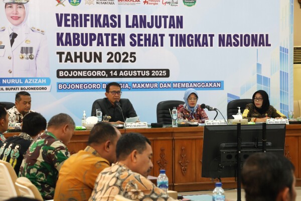 Bojonegoro Optimis Raih Predikat Kabupaten/Kota Sehat (KKS) Tingkat Nasional di 2025