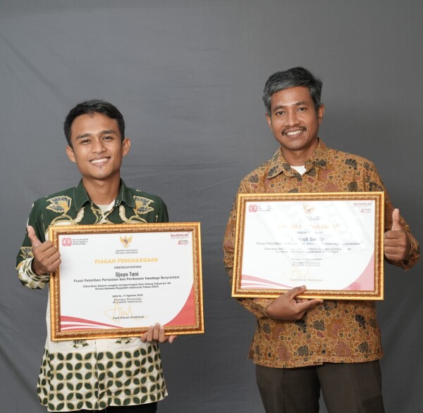 P4S Djoyo Tani Bojonegoro Raih Penghargaan Menteri Pertanian, Fatkul Ilma Terus Dorong Petani Muda Berinovasi