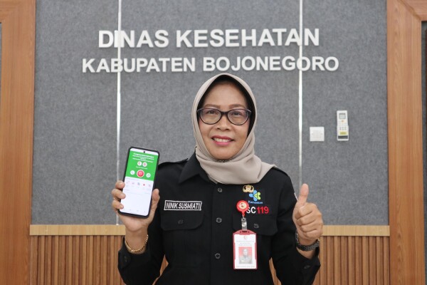 Dinkes Bojonegoro Ajak Warga Manfaatkan Siagabro PSC 119 atau Emergency Button, Layanan Gawat Darurat Medis 24 Jam