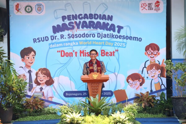 RSUD Sosodoro Djatikoesoemo Beri Edukasi Penyakit Jantung Kepada Siswa SMAN 1 Bojonegoro