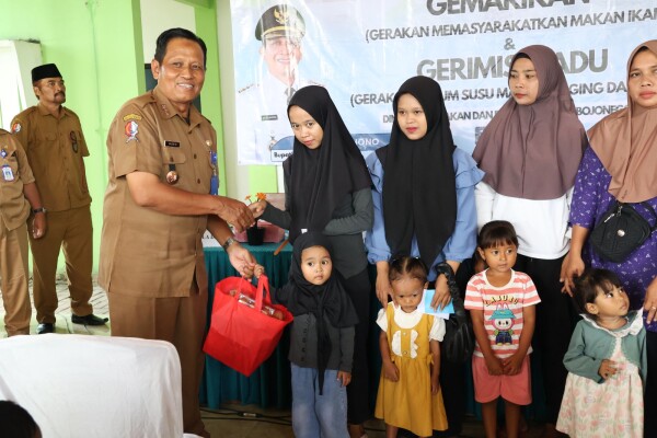Turunkan Angka Stunting, Pemkab Bojonegoro Terus Galakkan Program Gemarikan dan Gerimis Madu