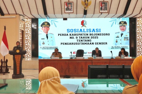 Wujudkan Kesetaraan, Pemkab Bojonegoro Sosialisasi Perda Pengarusutamaan Gender