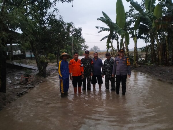 BPBD Bojonegoro Turun Lapangan, Tangani Banjir Luapan Sungai Pacal di Gondang
