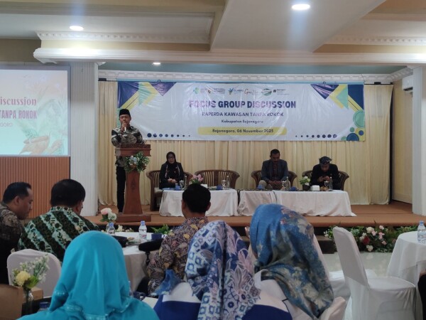 Pemkab Bojonegoro Gelar FGD Matangkan Pembahasan Raperda Kawasan Tanpa Rokok