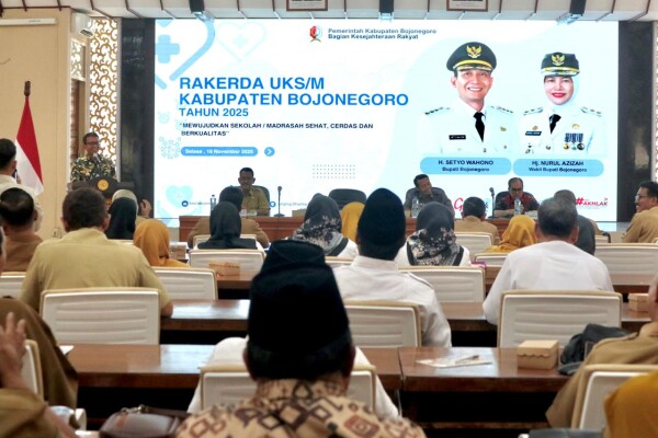 Wujudkan Sekolah yang Bersih dan Sehat, Pemkab Bojonegoro Gelar Rakerda UKS/M