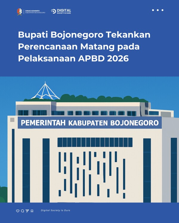 Bupati Bojonegoro Tekankan Perencanaan Matang pada Pelaksanaan APBD 2026