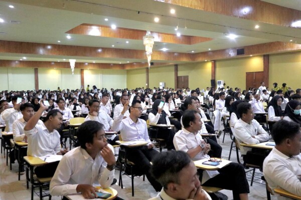 Ribuan Calon Pendamping BUM Desa di Bojonegoro Ikuti Tes CAT di Unigoro