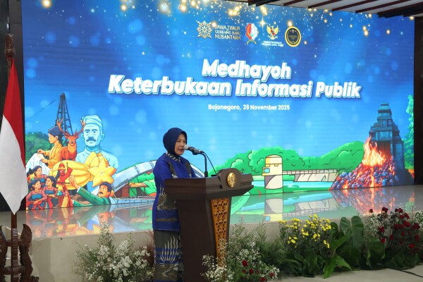 Sarasehan Medhayoh Keterbukaan Informasi Publik Digelar di Bojonegoro, Diikuti Kominfo Kabupaten/Kota di Jatim