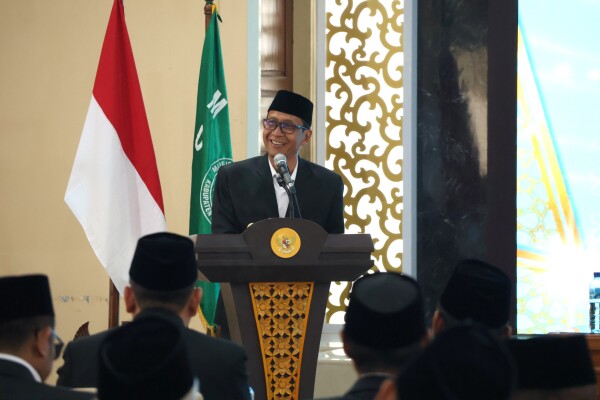Bupati Setyo Wahono Hadiri Pengukuhan Pengurus MUI Bojonegoro Masa Khidmat 2025-2030