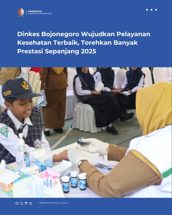 Dinkes Bojonegoro Wujudkan Pelayanan Kesehatan Terbaik, Torehkan Banyak Prestasi Sepanjang 2025