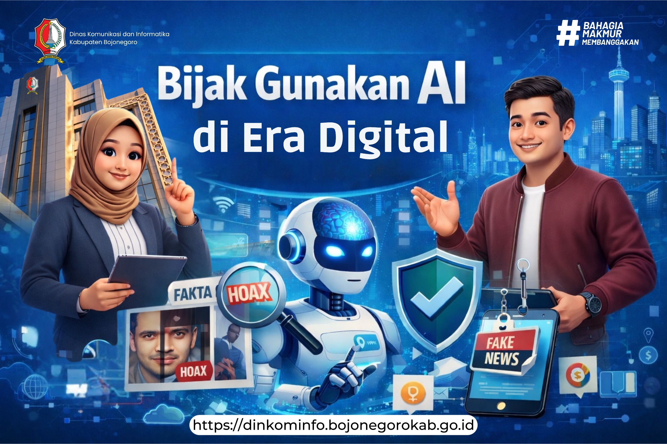 Dinkominfo Bojonegoro Imbau Masyarakat Bijak Gunakan AI, Teknologi Perlu Kendali dan Etika