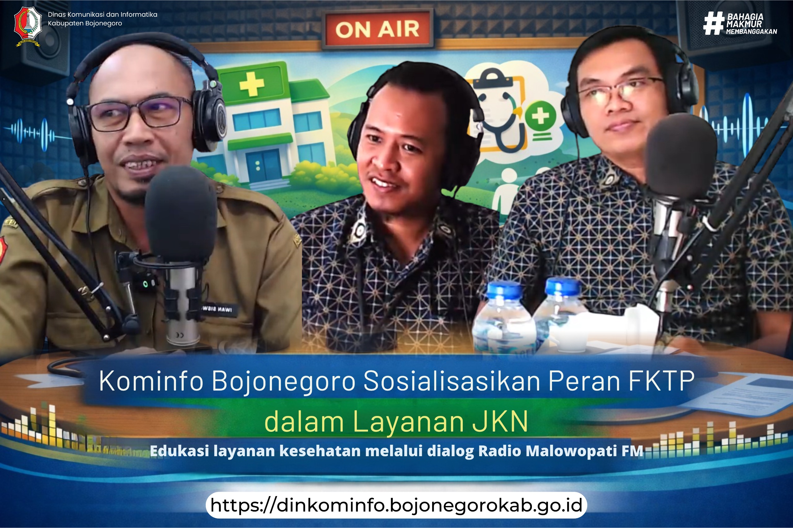Kominfo Bojonegoro dan BPJS Kesehatan Tingkatkan Pemahaman Masyarakat tentang Layanan Kesehatan FKTP